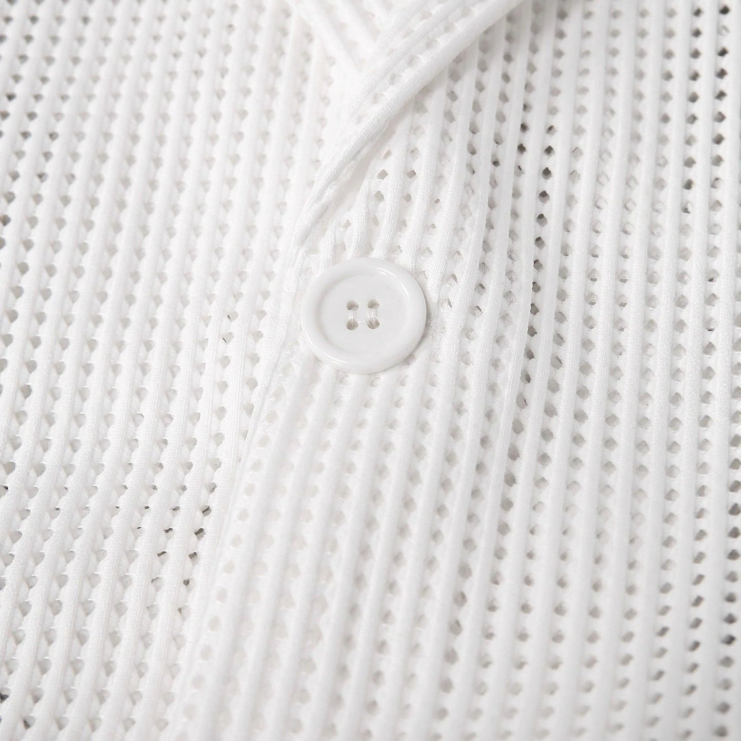 Mens Solid Color Loose Fit White Suit Casual Jacket