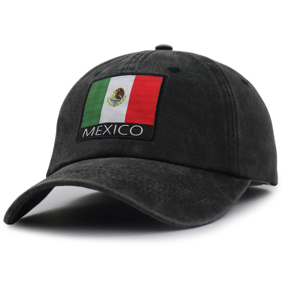 Mexico Hats For Women Men,Mexican Flag Baseball Cap, Fathers Day Patriotic Christmas Birthday Gifts For Dad Mom Papa Mama Grandpa Husband Wife