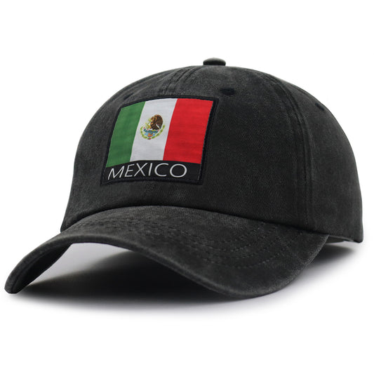Mexico Hats For Women Men,Mexican Flag Baseball Cap, Fathers Day Patriotic Christmas Birthday Gifts For Dad Mom Papa Mama Grandpa Husband Wife