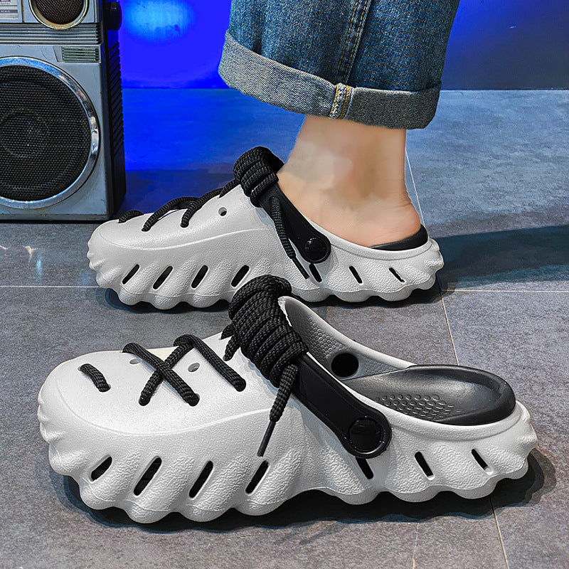 Outdoor Non-slip Poop Feeling Beach Sandals Sports Dual-use Sandals
