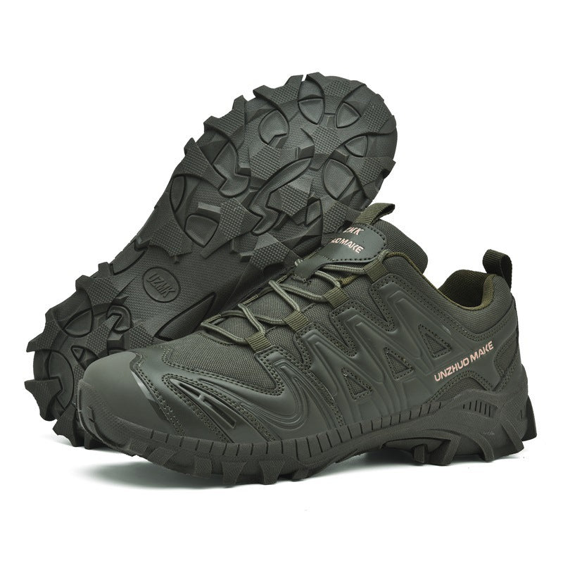 Men's Outdoor High-top Aviation Boots Casual Shoes