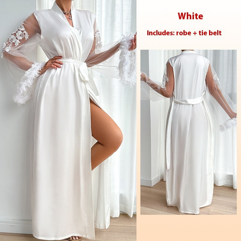 Fashionable Home Wear Robe For Women All Seasons