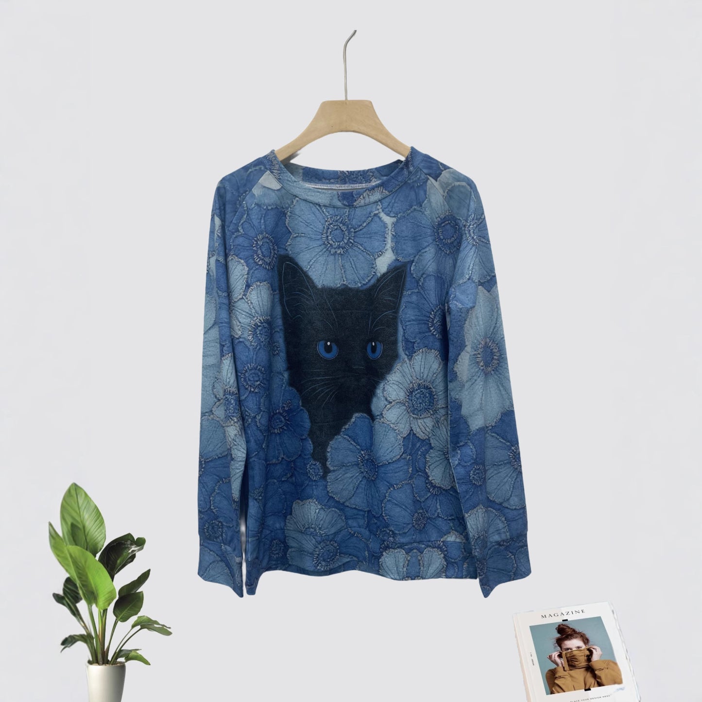 Women's Daily Casual Christmas Digital Printing Sweater