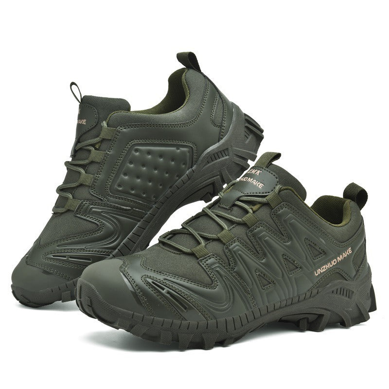 Men's Outdoor High-top Aviation Boots Casual Shoes