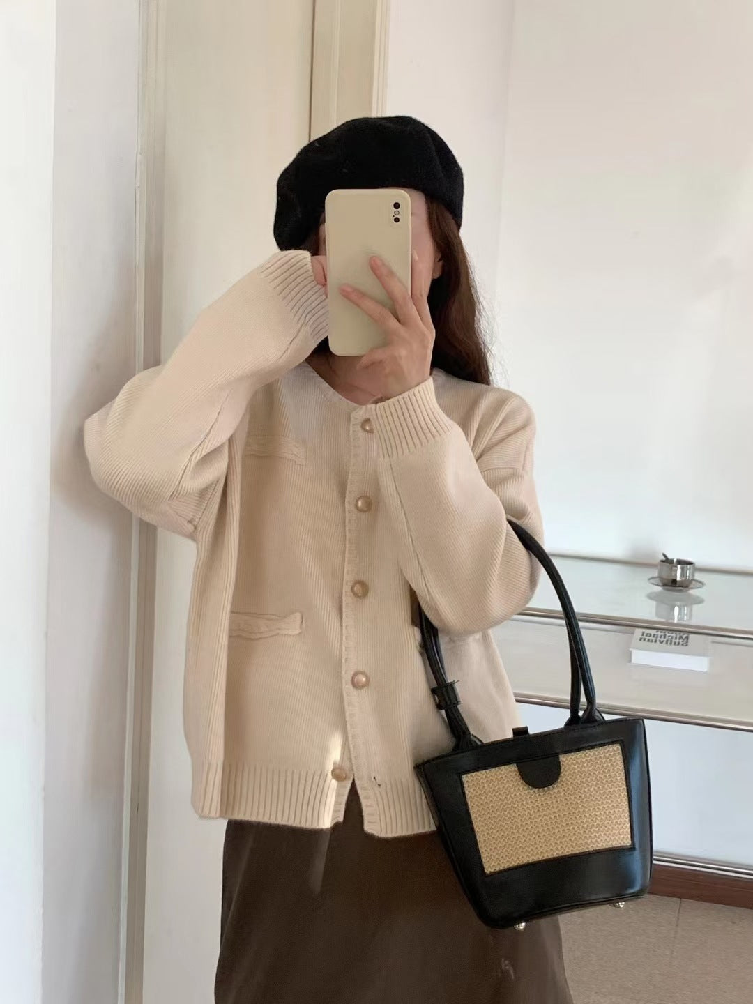 Small High-grade Western Style Knitted