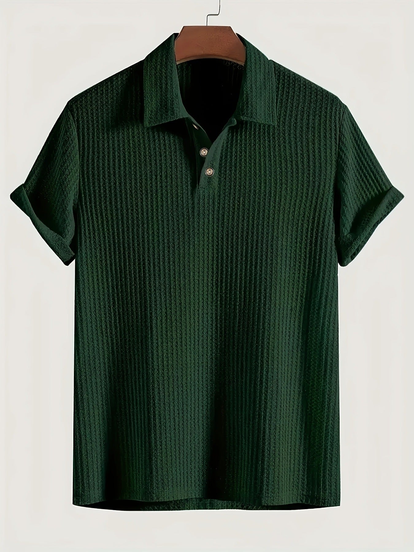 Men's Casual Loose Short Sleeves Simple