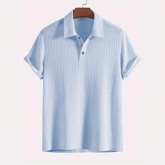 Men's Casual Loose Short Sleeves Simple