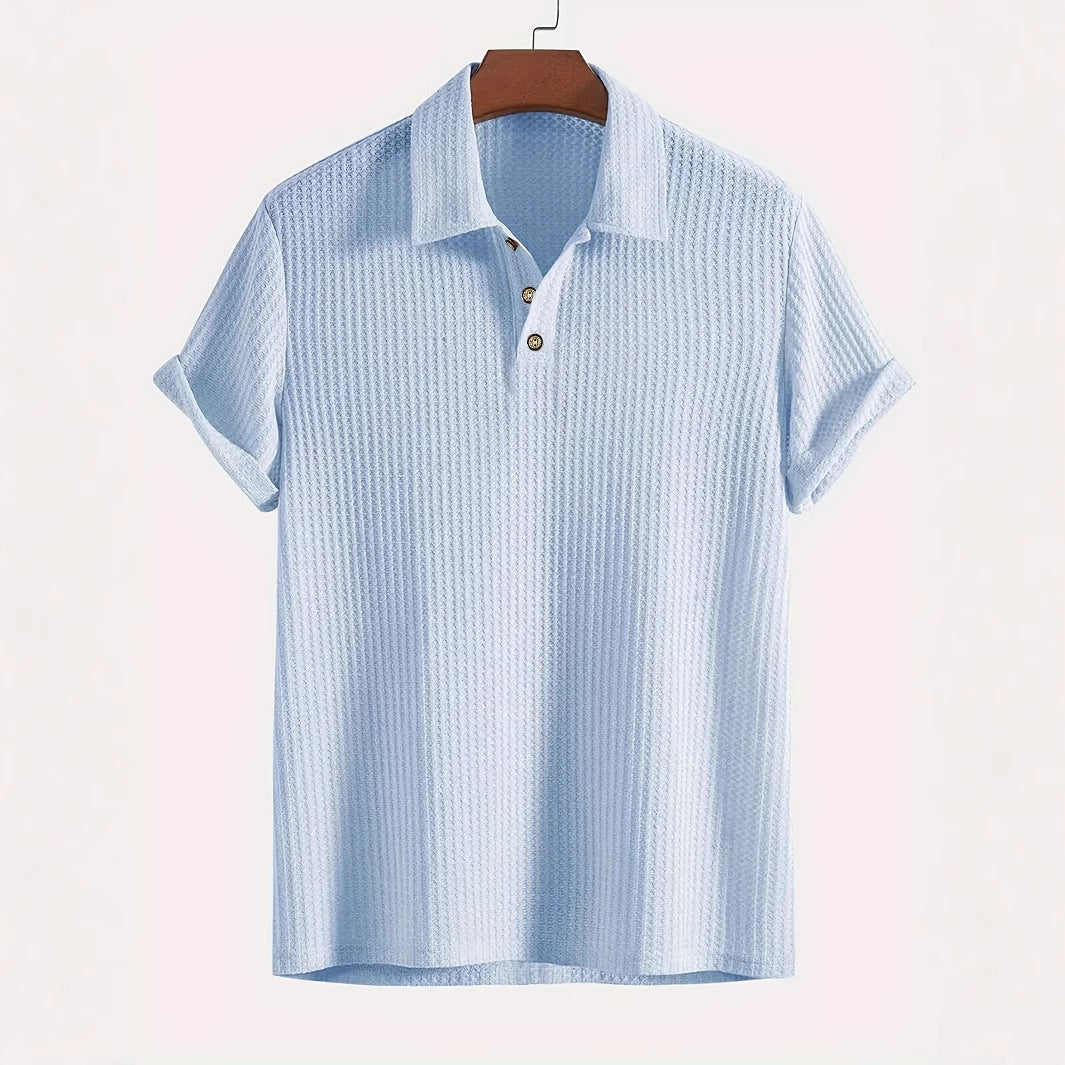 Men's Casual Loose Short Sleeves Simple