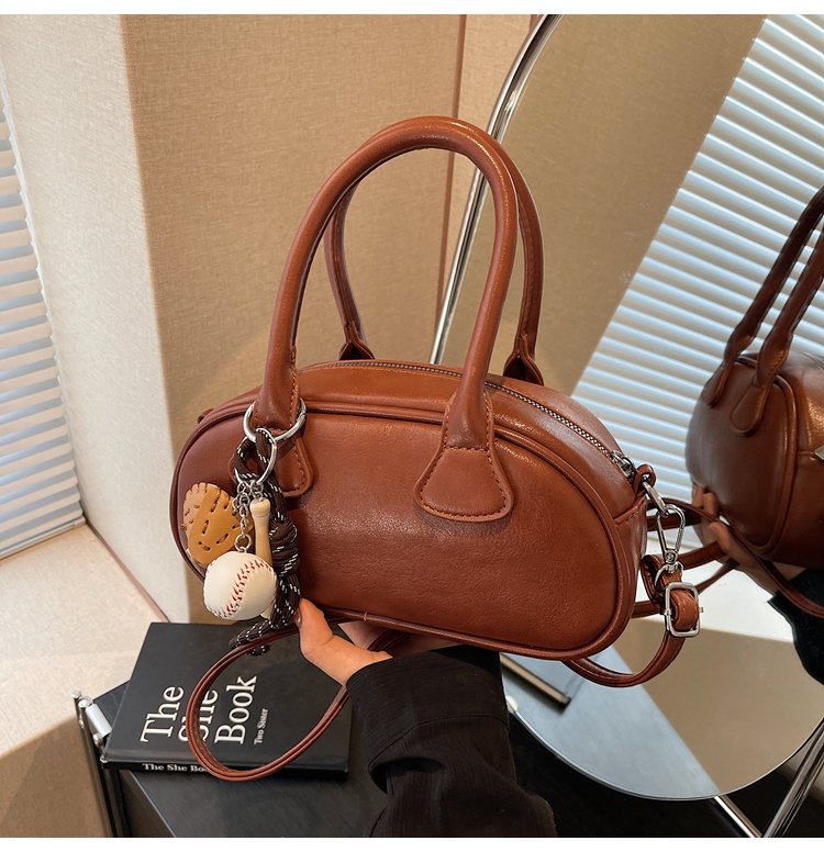 Vintage Korean-style Premium Womens Tote And Crossbody Bag