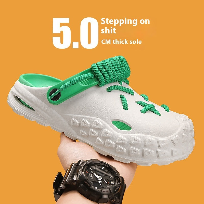 Outdoor Non-slip Poop Feeling Beach Sandals Sports Dual-use Sandals