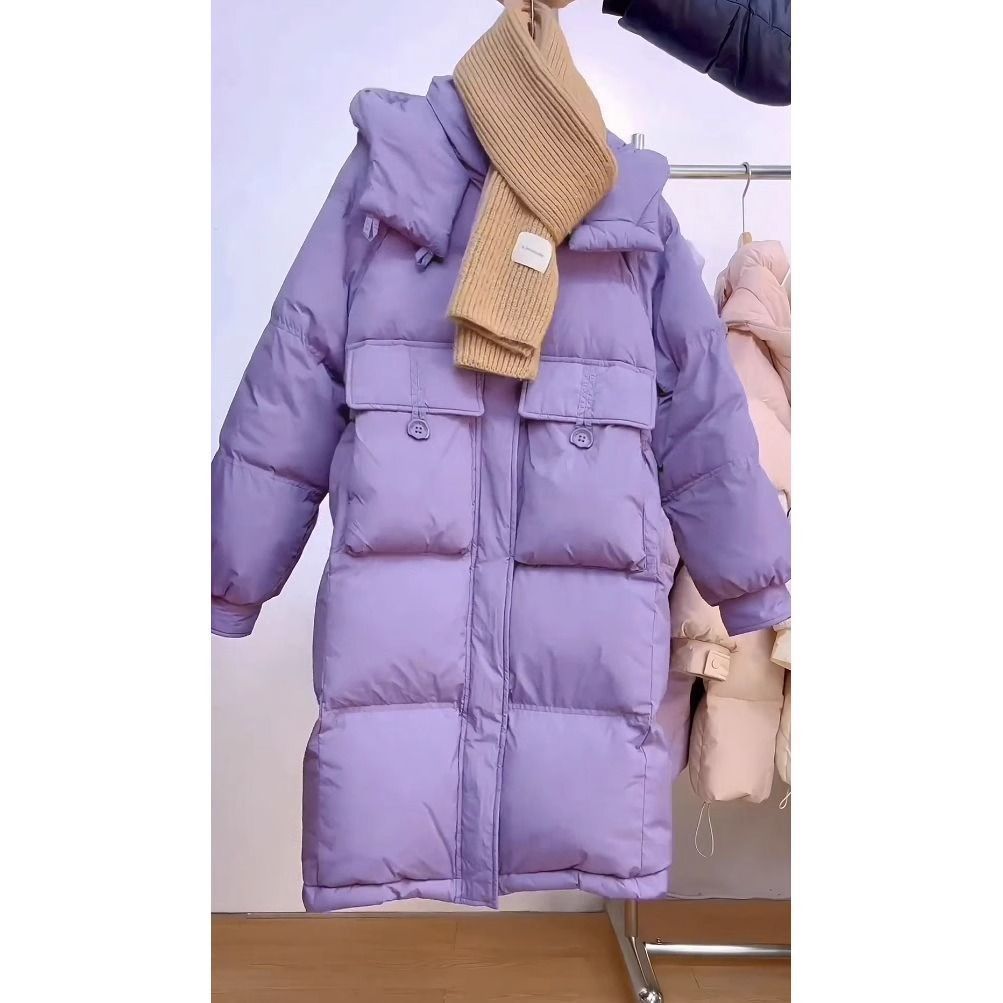 Chaqueta acolchada de algodón para mujer, estilo coreano de invierno