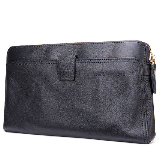 Top Layer Cattlehide Leather Fashion Personalized Business Men