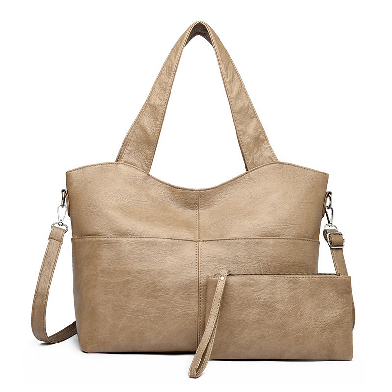 Womens Stylish Minimalist Retro Crossbody Bag Set