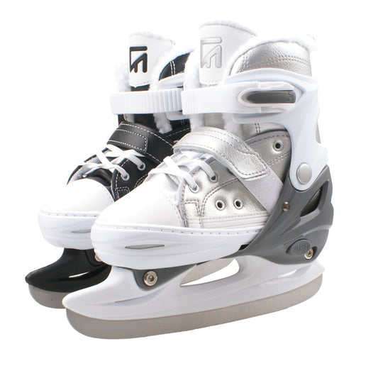 Men And Women Same Style All-matching Simple Warm Ice Skates