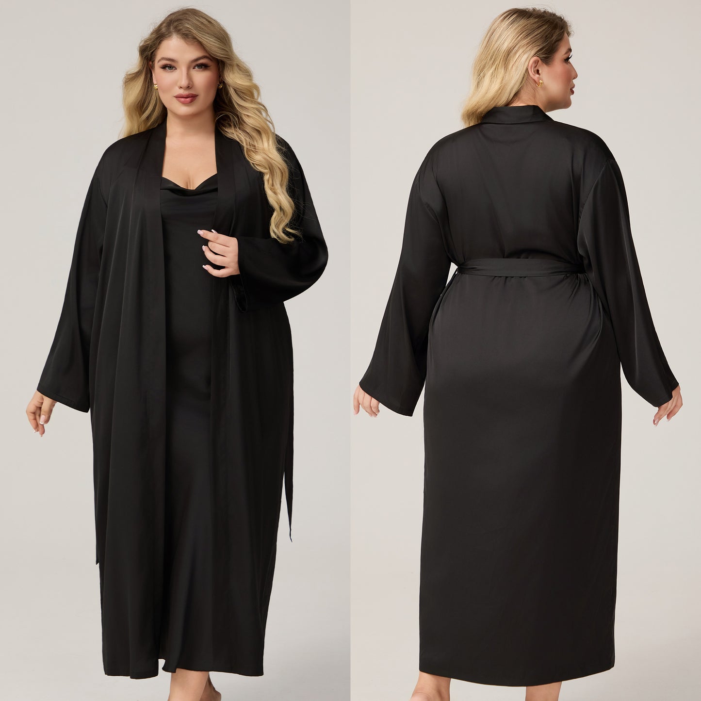 Swing Collar Long Women's Comfortable Homewear
