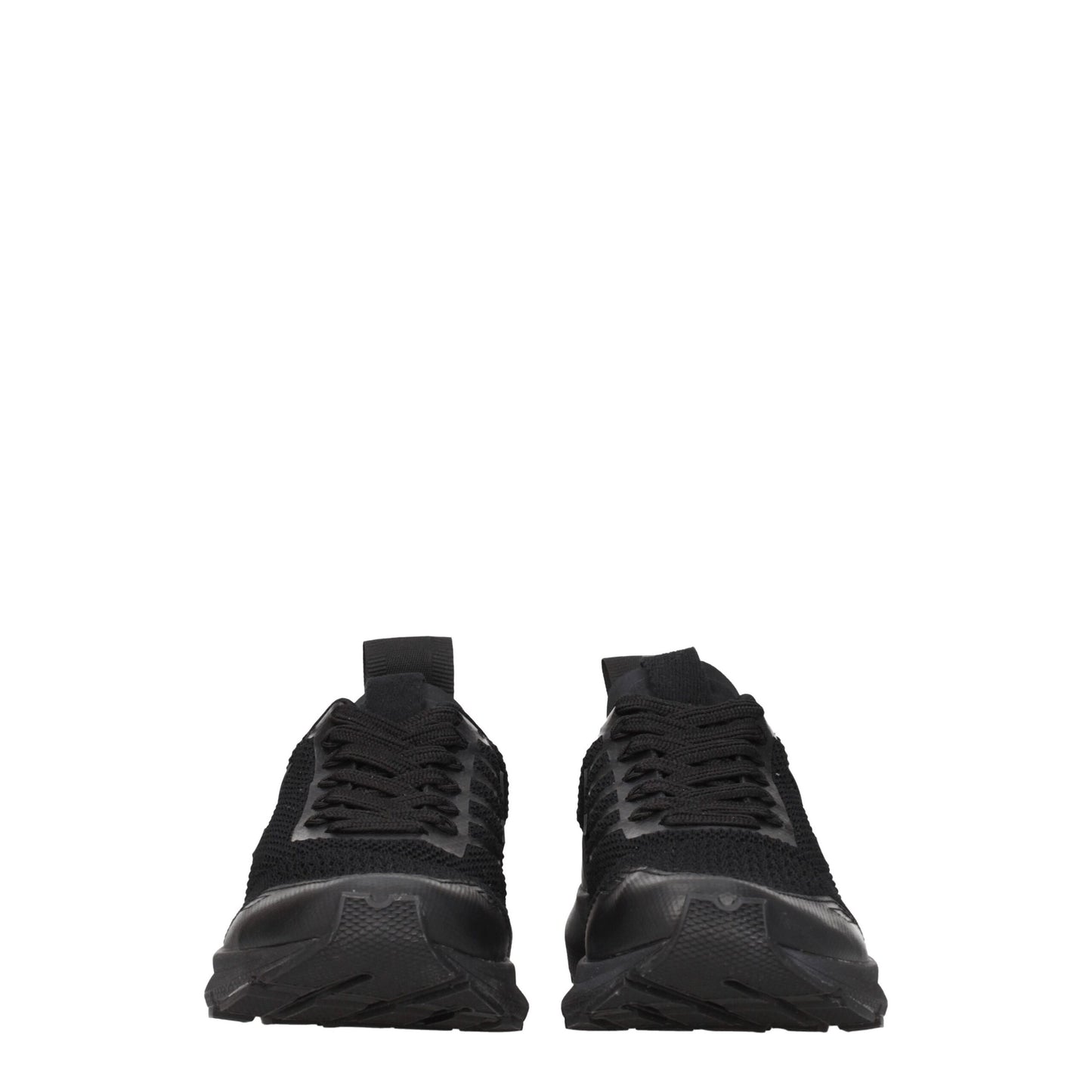 Zapatillas deportivas de tela negra
