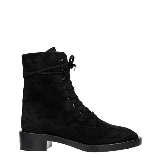 Black Leather Ankle Boots