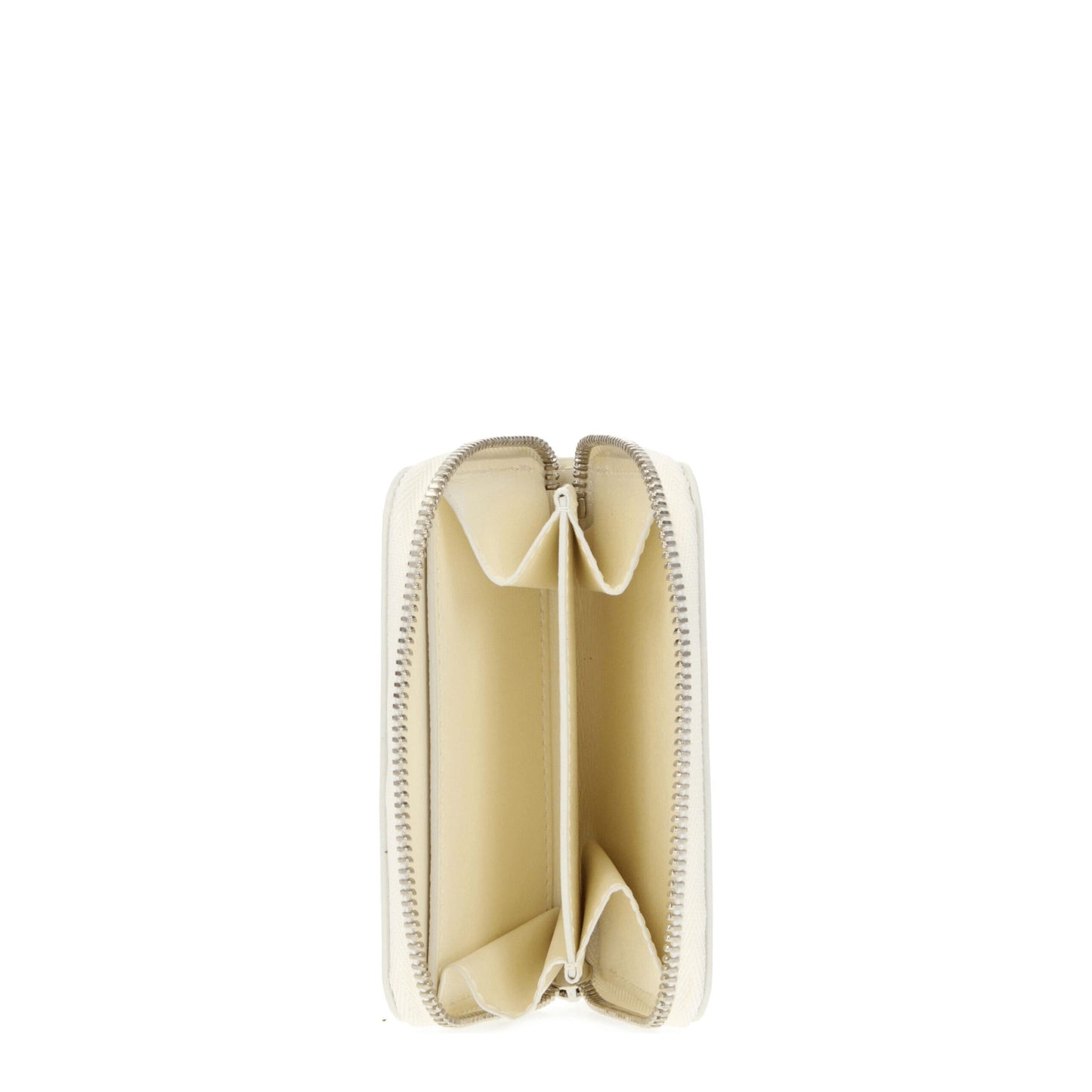 Beige Leather Wallets