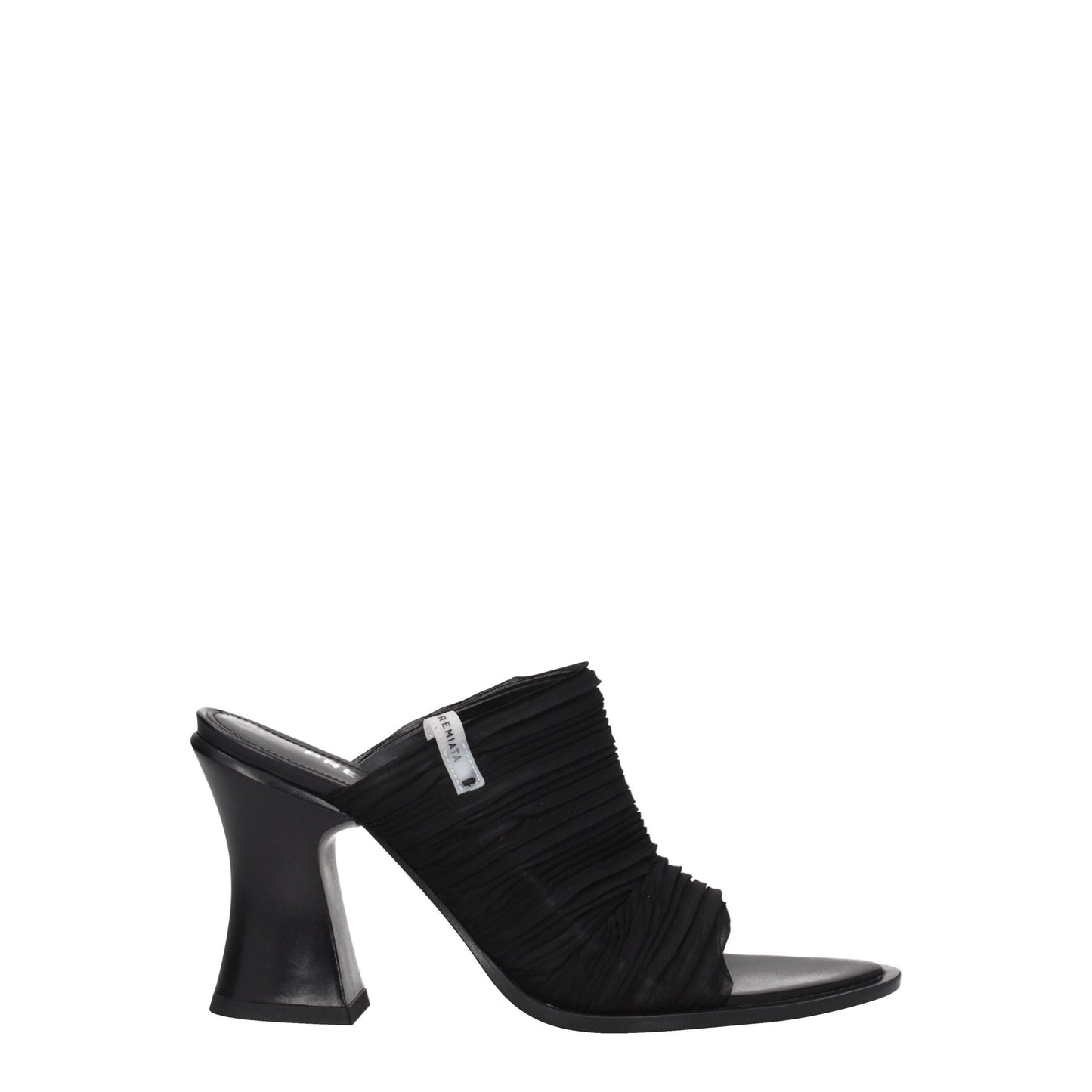 Black Fabric Platforms