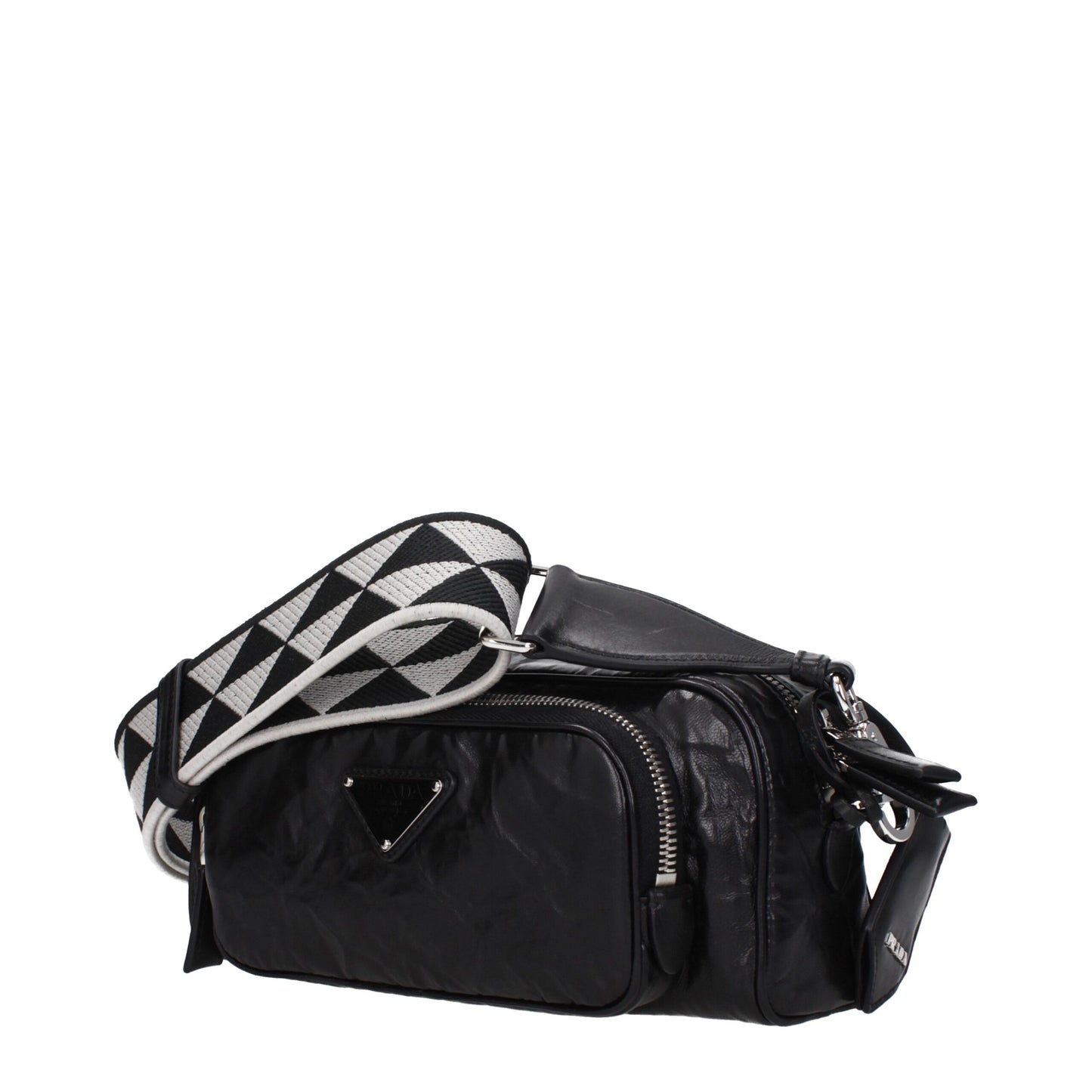 Black Leather Crossbody Bags