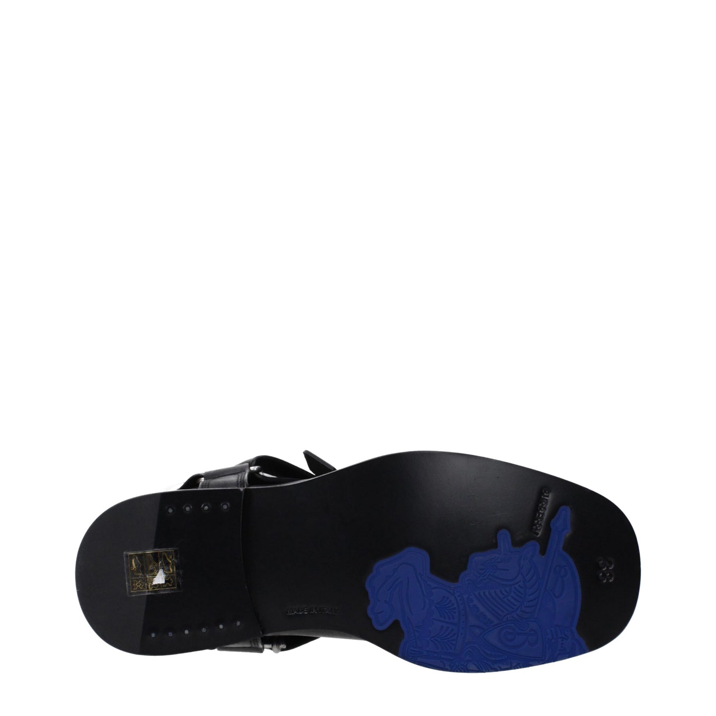 Botas de cuero negras