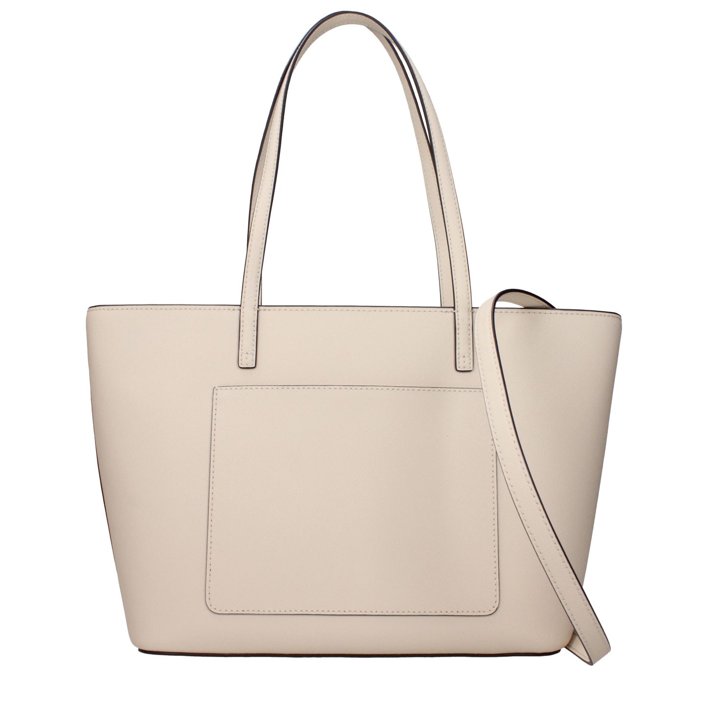 Bolsos de hombro de piel beige