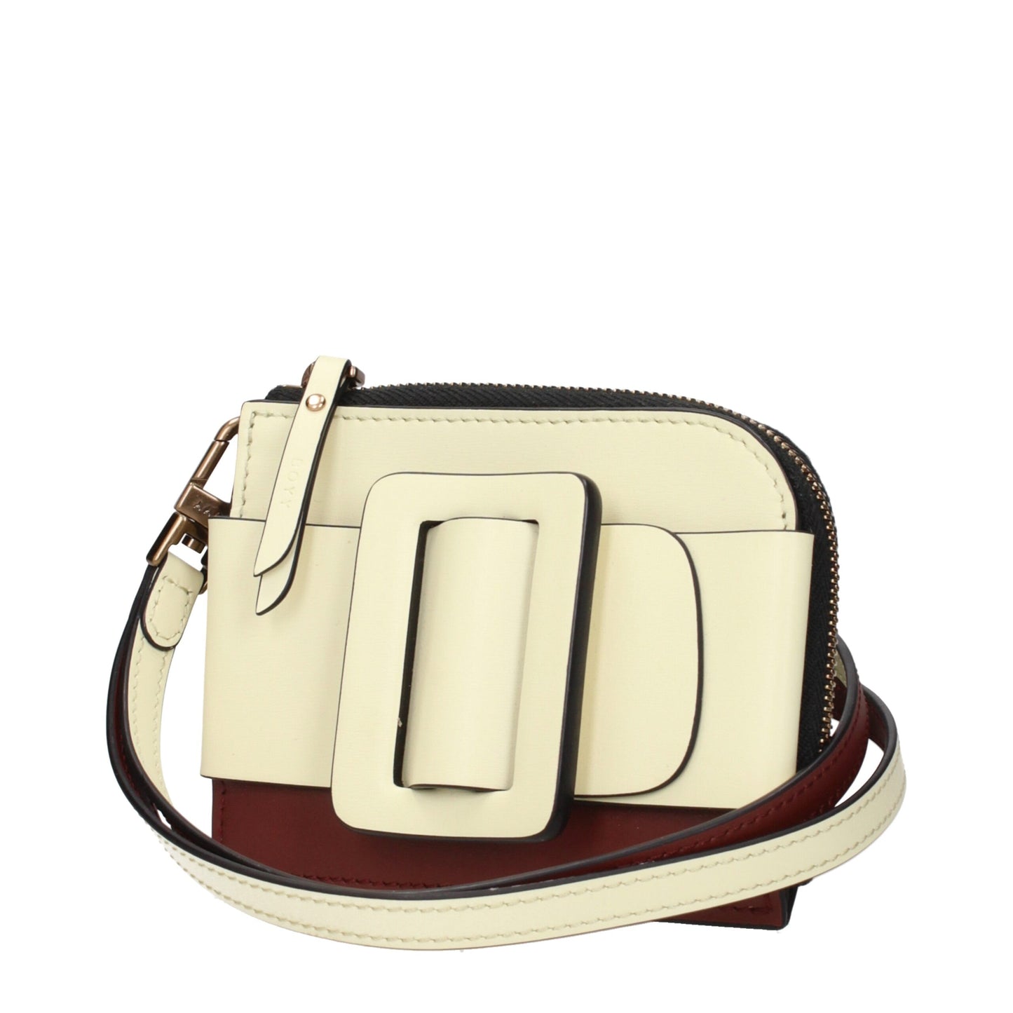 Tarjeteros de piel beige