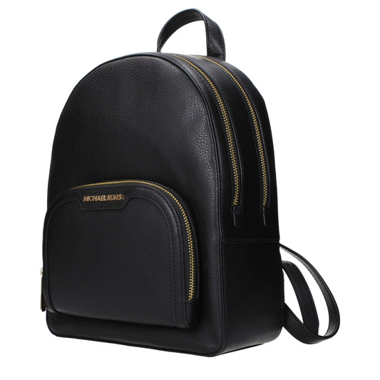 Black Leather Backpacks