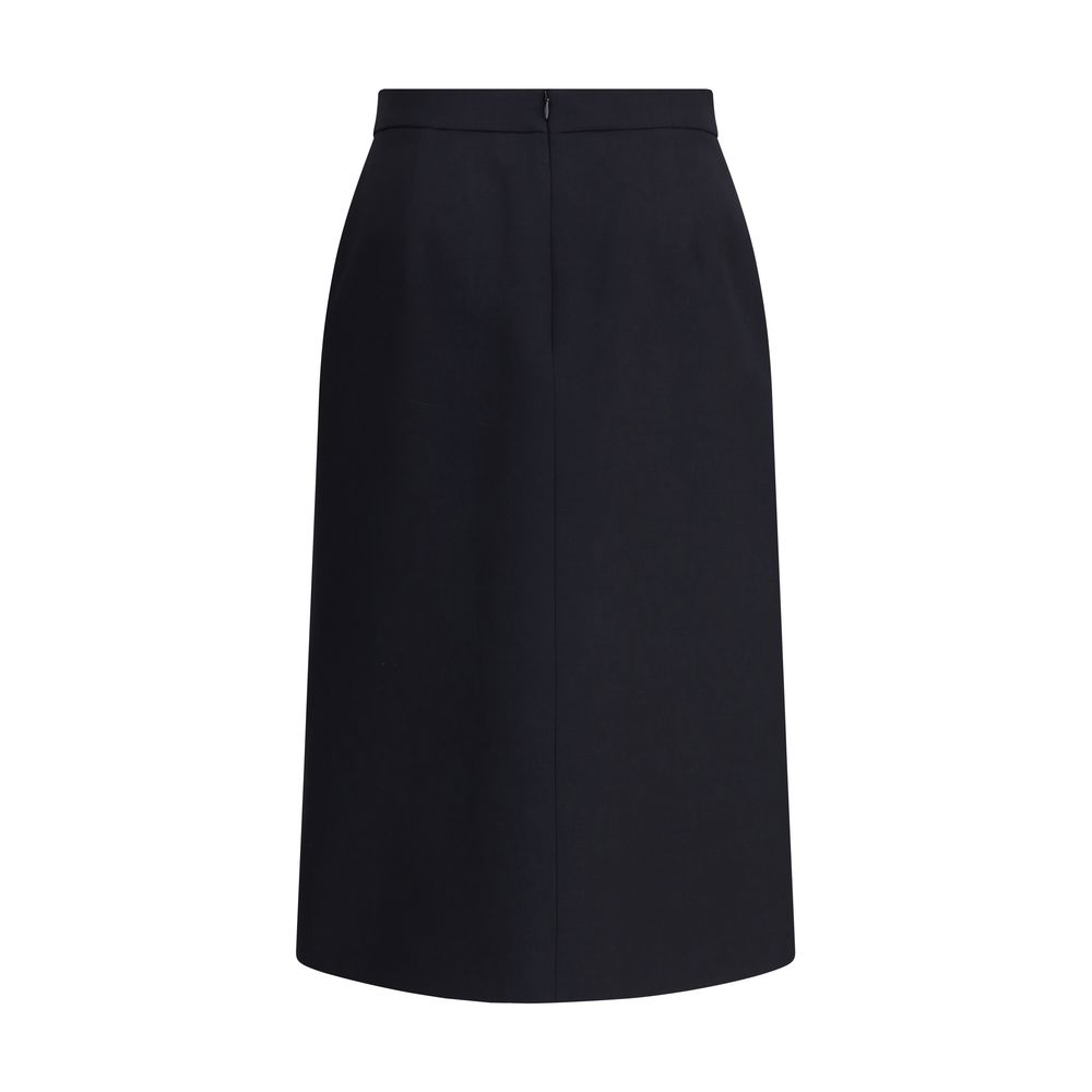 Belted midi Skirt