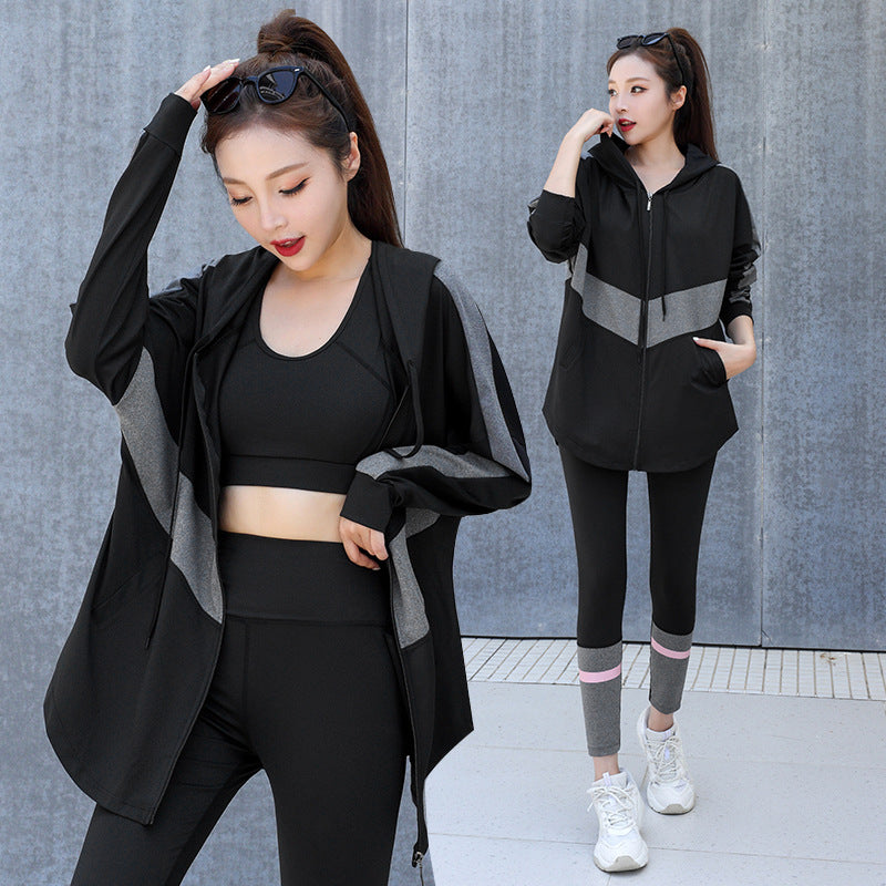 Yoga Clothes For Women New Autumn And Winter Multiple Pieces Exercise Workout Clothes