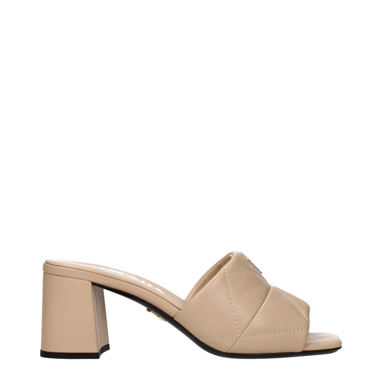 Sandalias de piel beige
