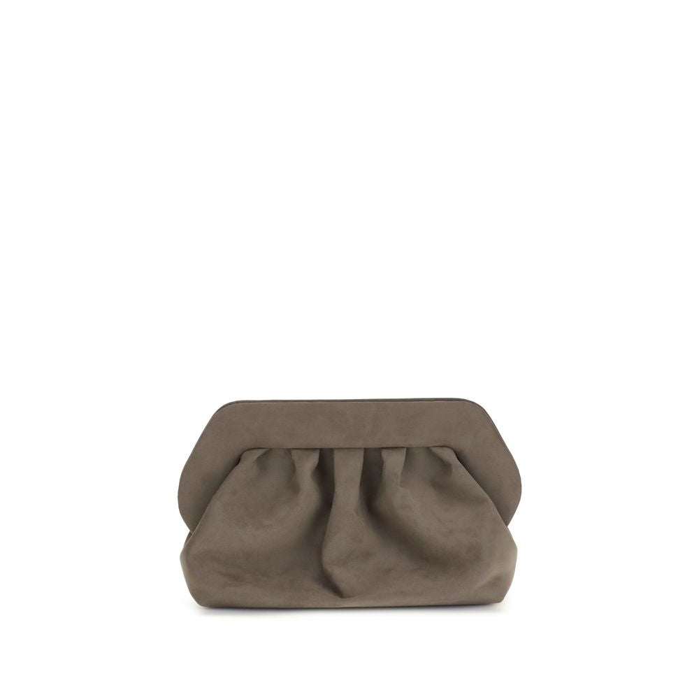 Bios suede Clutch Bag