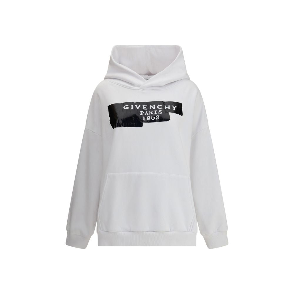 Sudadera con capucha de tela vaporosa con cinta de Givenchy