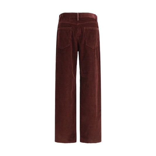 بنطلون مخملي مستقيم