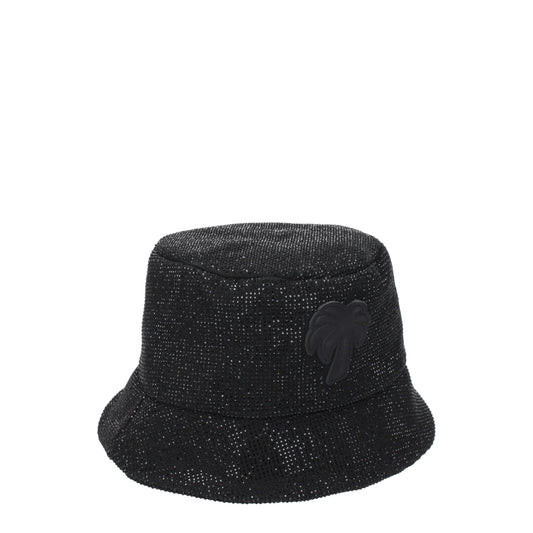 Black Cotton Bucket Hats