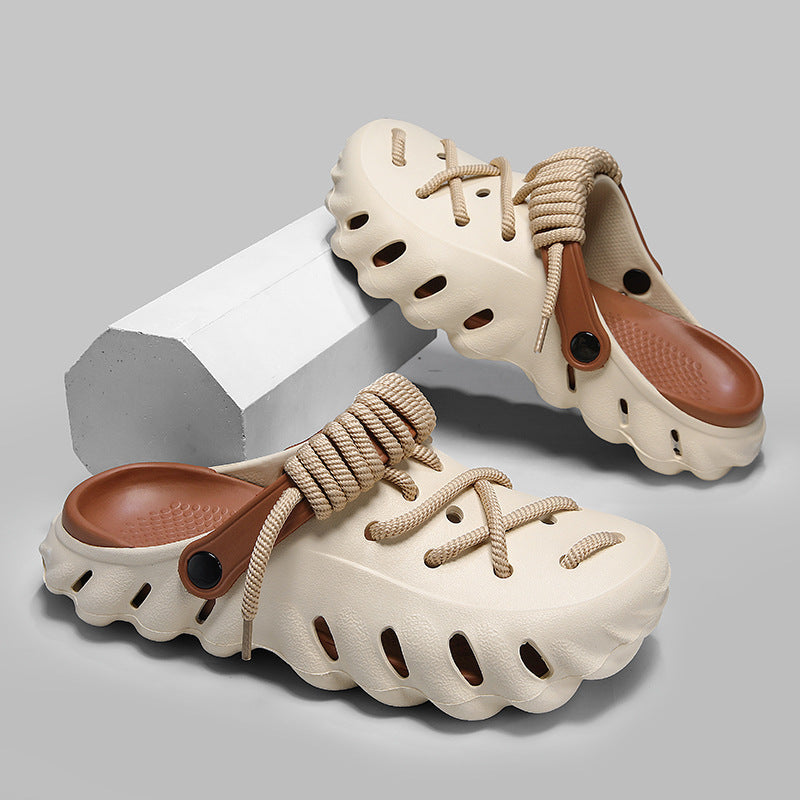 Outdoor Non-slip Poop Feeling Beach Sandals Sports Dual-use Sandals