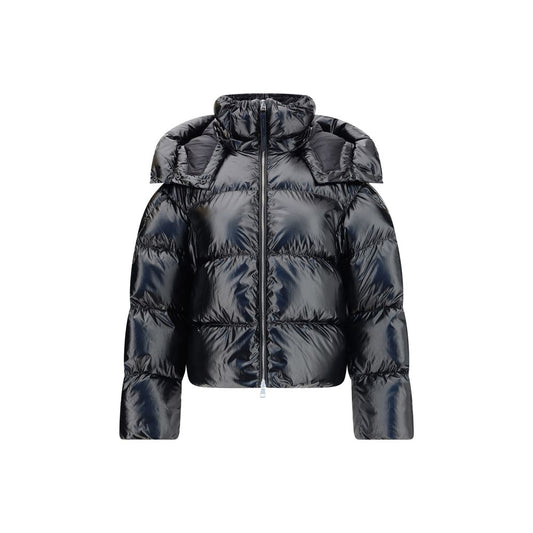 The Lothar Short Down Jacket with hood from Moncler x EE72 by Edward Enninful