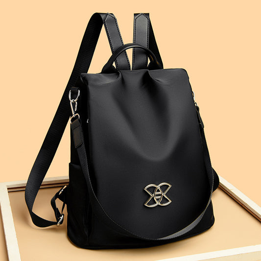 Oxford Cloth Backpack Women's Large Capacity Travel Bag