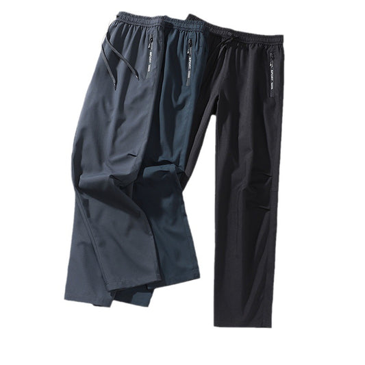 Casual Sports Men's Spring And Autumn Thin Breathable Straight Loose Running Long Skinny Pants