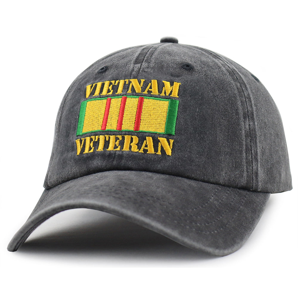 Vietnam Veterans Hats For Men,Adjustable Embroidered Cotton Army Military Basebal, Fathers Day Retirement Christmas Birthday Gifts For Dad Papa Grandpa Husband Uncle