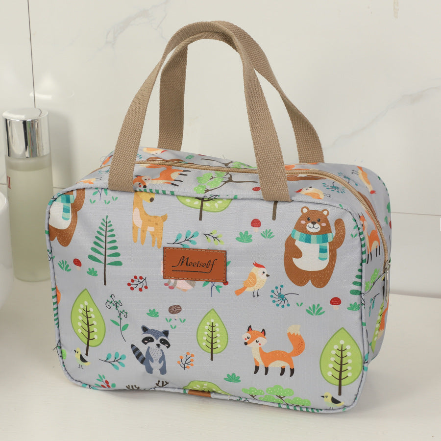 Portable, High-capacity Travel And Outdoor Toiletry Bag