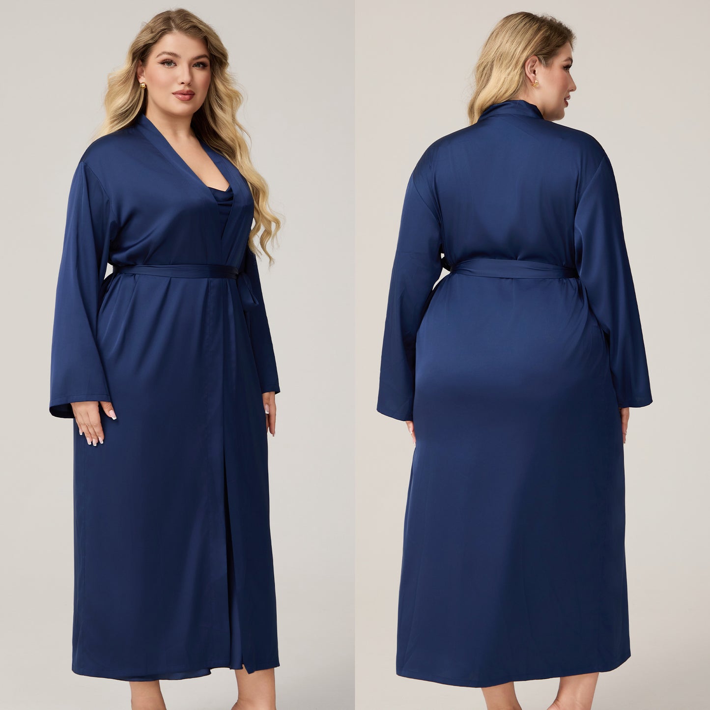 Swing Collar Long Women's Comfortable Homewear