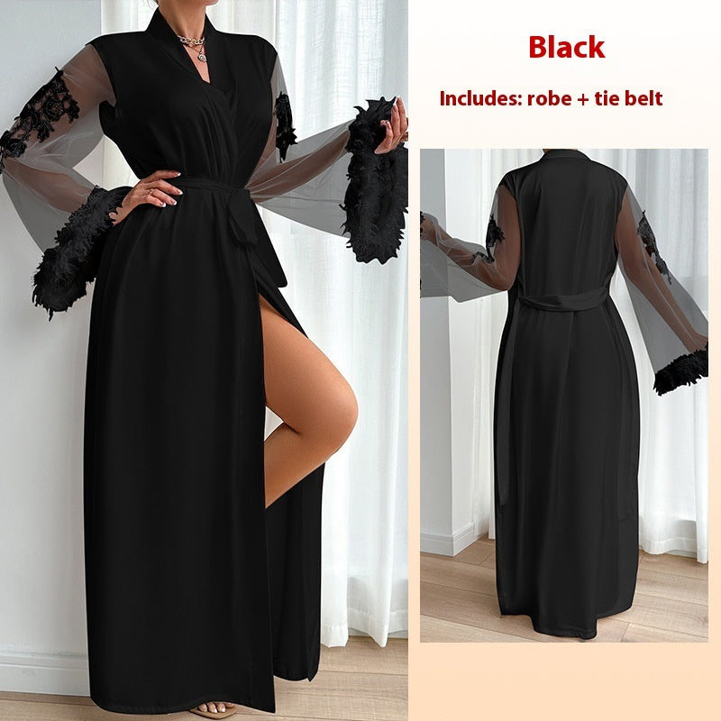 Fashionable Home Wear Robe For Women All Seasons