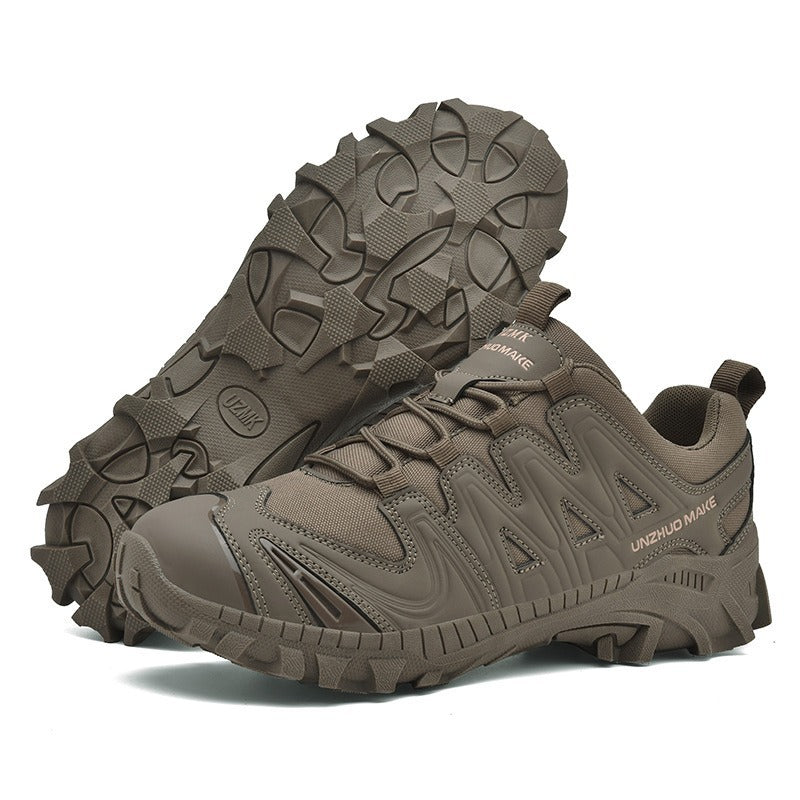 Men's Outdoor High-top Aviation Boots Casual Shoes