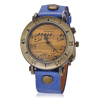 Foreign Trade WoMaGe New Music Symbol Watch Fashion Novel Men's Watch Wholesale